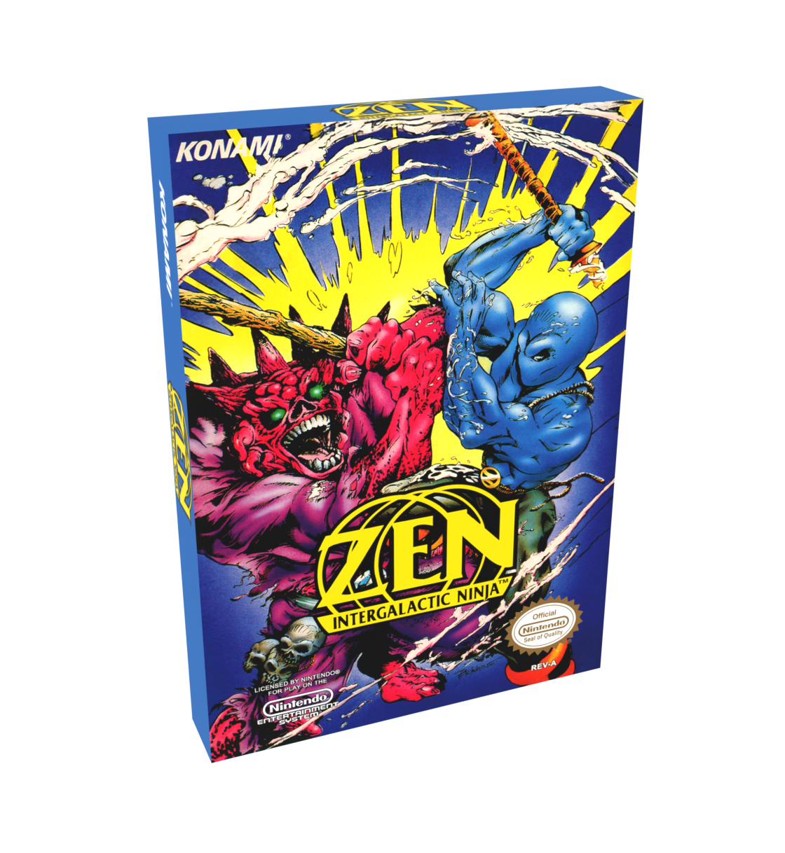 Zen Intergalactic Ninja Reproduction Box