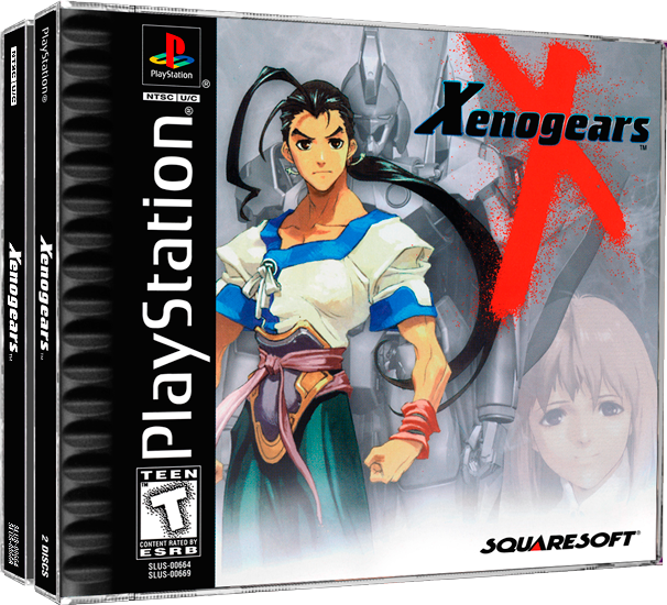 Xenogears | NTSC | Playstation | PS1 | En | Reproduction Case and Booklet - NO GAME
