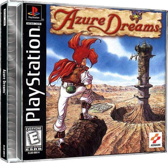 Azure Dreams | NTSC | Playstation | PS1 | En | Reproduction Case and Booklet - NO GAME
