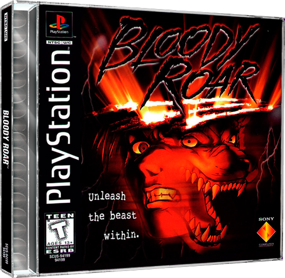 Bloody Roar | NTSC | Playstation | PS1 | En | Reproduction Case and Booklet - NO GAME