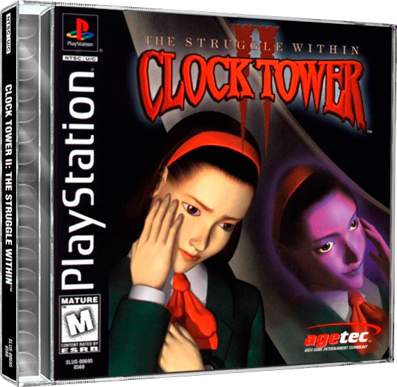 Clock Tower 2 | NTSC | Playstation | PS1 | En | Reproduction Case and Booklet - NO GAME