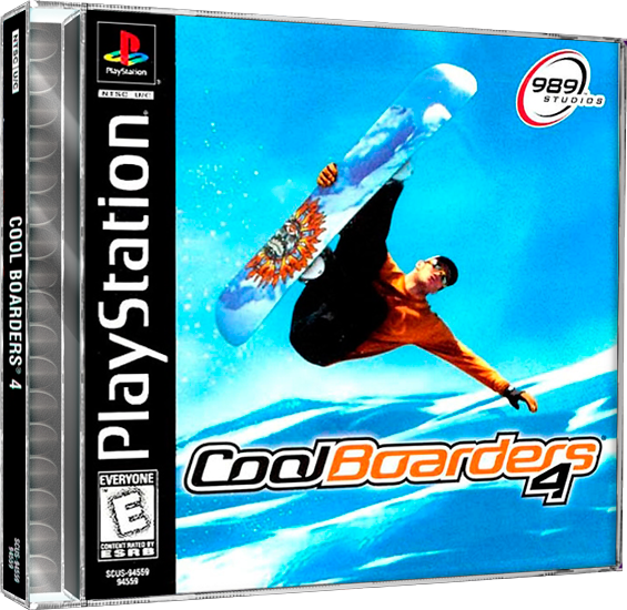 Cool Boarders 4 | NTSC | Playstation | PS1 | En | Reproduction Case and Booklet - NO GAME