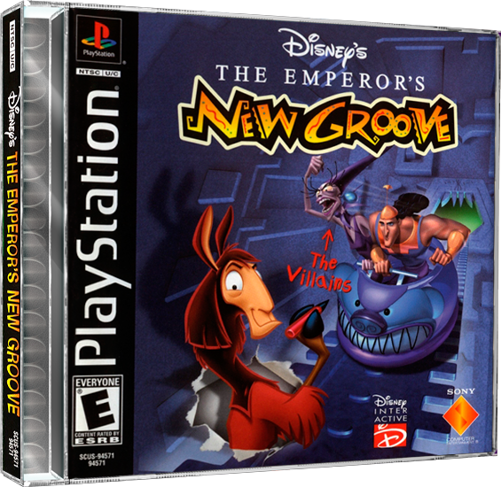The Emperors New Groove | NTSC | Playstation | PS1 | En | Reproduction Case and Booklet - NO GAME