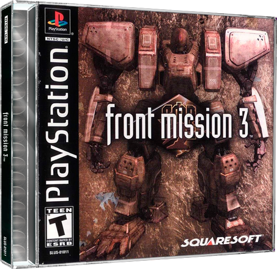 Front Mission 3 | NTSC | Playstation | PS1 | En | Reproduction Case and Booklet - NO GAME