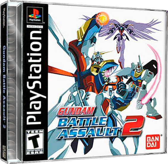 Gundam Battle Assault 2 | NTSC | Playstation | PS1 | En | Reproduction Case and Booklet - NO GAME