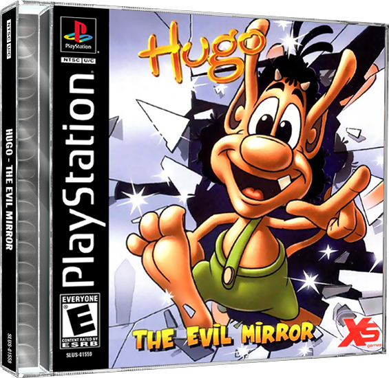 Hugo the Evil Mirror | NTSC | Playstation | PS1 | En | Reproduction Case and Booklet - NO GAME