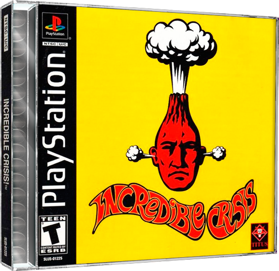 Incredible Crisis | NTSC | Playstation | PS1 | En | Reproduction Case and Booklet - NO GAME