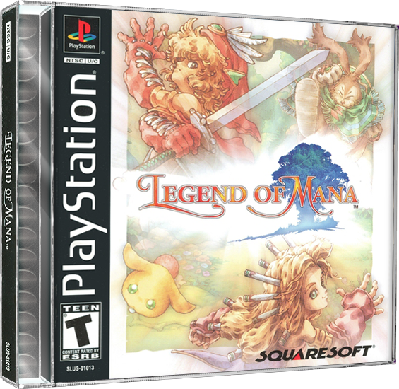 Legend of Mana | NTSC | Playstation | PS1 | En | Reproduction Case and Booklet - NO GAME