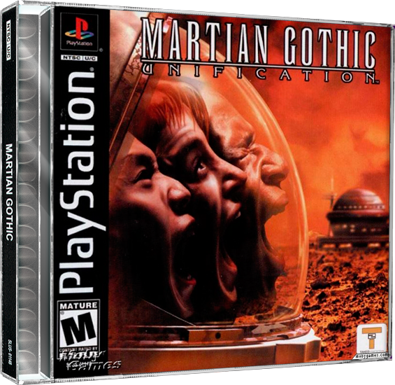 Martian Gothic Unification | NTSC | Playstation | PS1 | En | Reproduction Case and Booklet - NO GAME