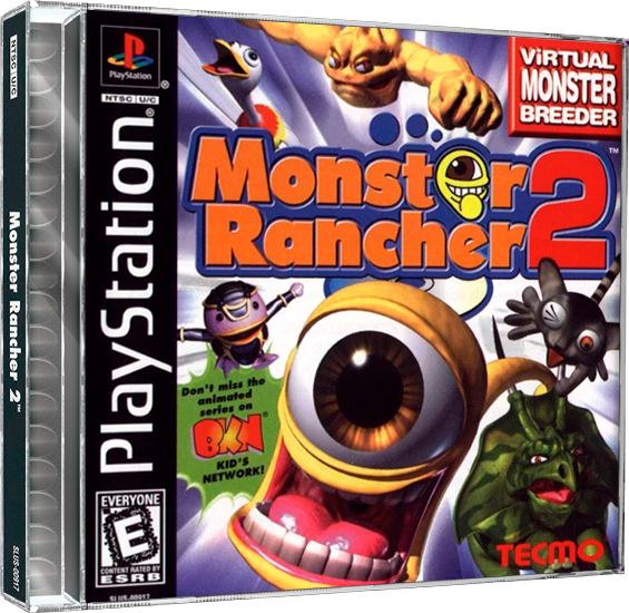 Monster Rancher 2 | NTSC | Playstation | PS1 | En | Reproduction Case and Booklet - NO GAME