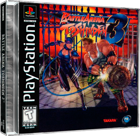 Battle Arena Toshinden 3 | NTSC | Playstation | PS1 | En | Reproduction Case and Booklet - NO GAME