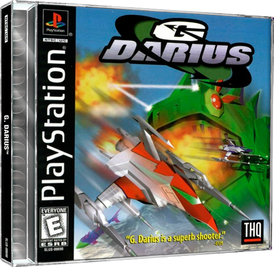 G Darius | NTSC | Playstation | PS1 | En | Reproduction Case and Booklet - NO GAME