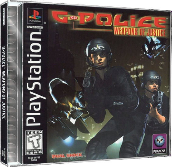 G-Police Weapons of Justice | NTSC | Playstation | PS1 | En | Reproduction Case and Booklet - NO GAME