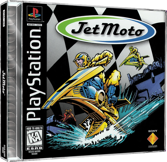 Jet Moto | NTSC | Playstation | PS1 | En | Reproduction Case and Booklet - NO GAME
