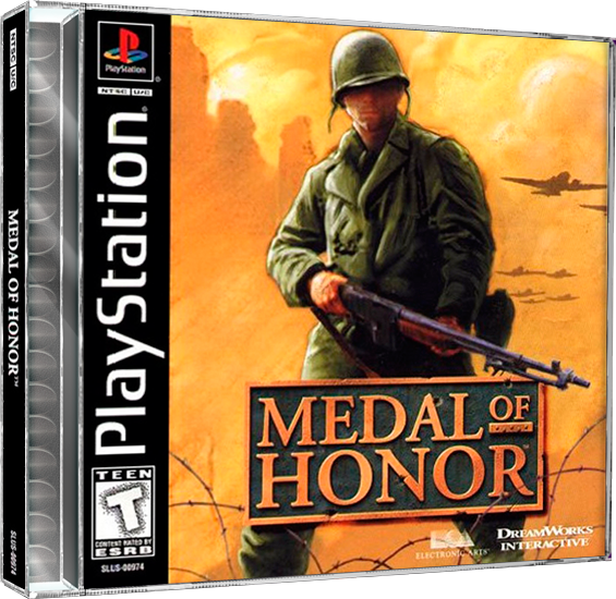 Medal of Honor | NTSC | Playstation | PS1 | En | Reproduction Case and Booklet - NO GAME