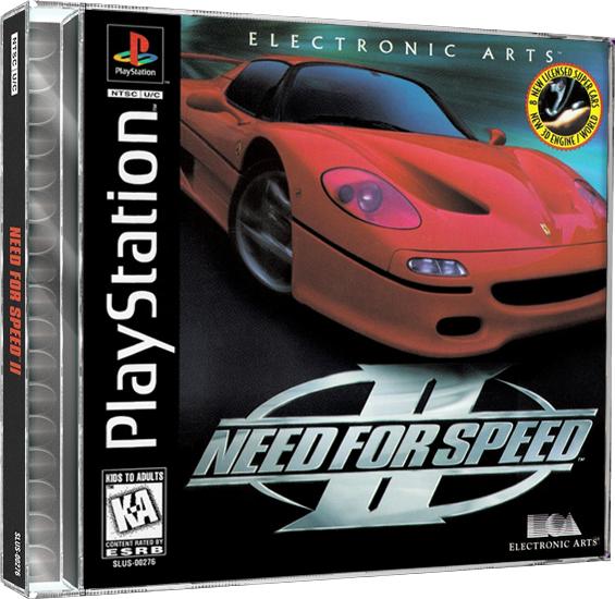Need for Speed 2 | NTSC | Playstation | PS1 | En | Reproduction Case and Booklet - NO GAME