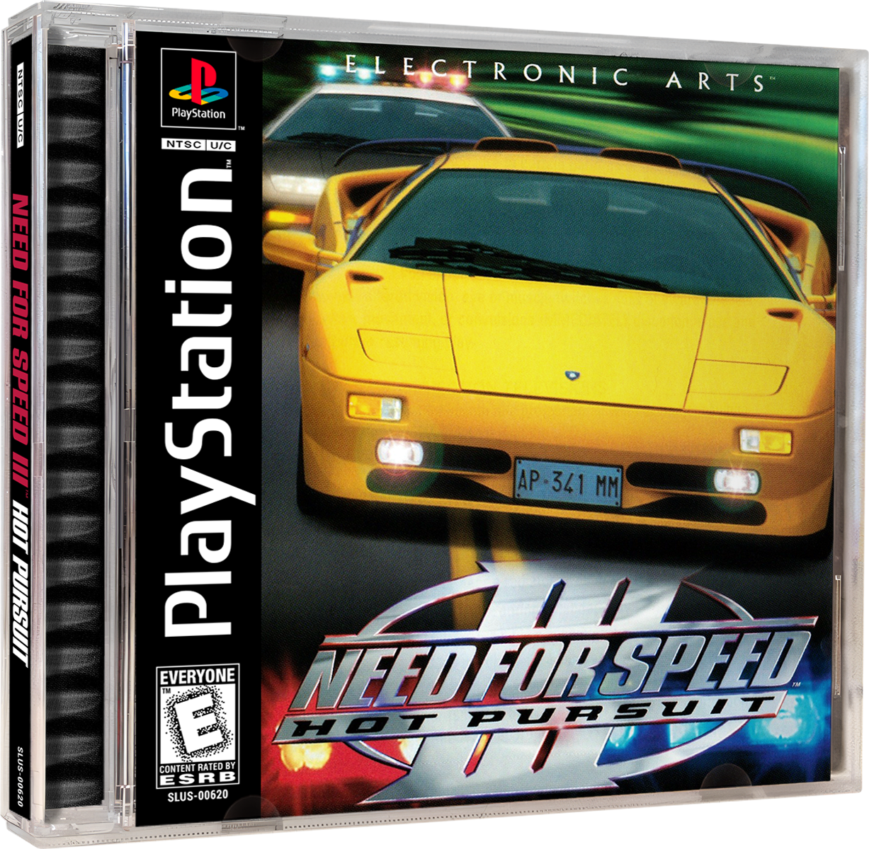 Need for Speed 3 Hot Pursuit | NTSC | Playstation | PS1 | En | Reproduction Case and Booklet - NO GAME