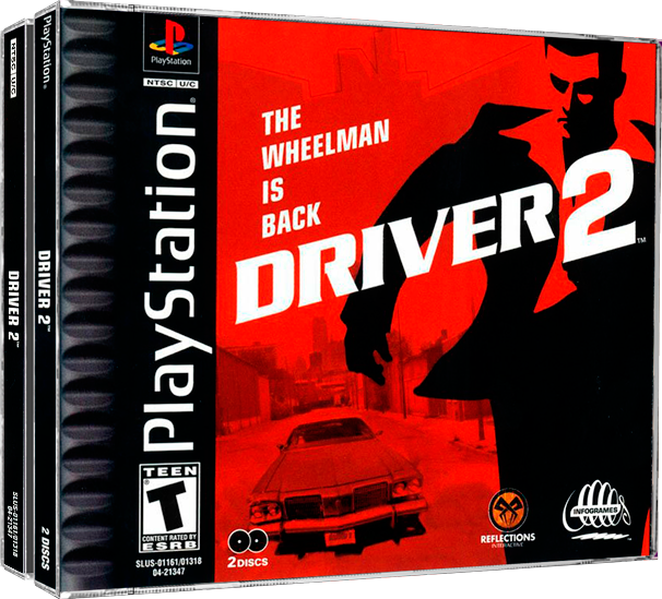Driver 2 | NTSC | Playstation | PS1 | En | Reproduction Case and Booklet - NO GAME