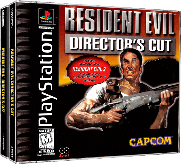 Resident Evil Director&#39;s Cut | NTSC | Playstation | PS1 | En | Reproduction Case and Booklet - NO GAME