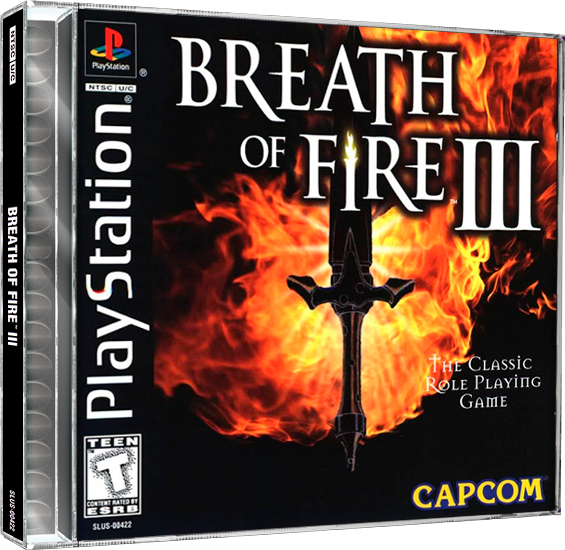 Breath of Fire III | NTSC | Playstation | PS1 | En | Reproduction Case and Booklet - NO GAME