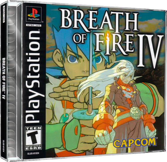 Breath of Fire IV | NTSC | Playstation | PS1 | En | Reproduction Case and Booklet - NO GAME