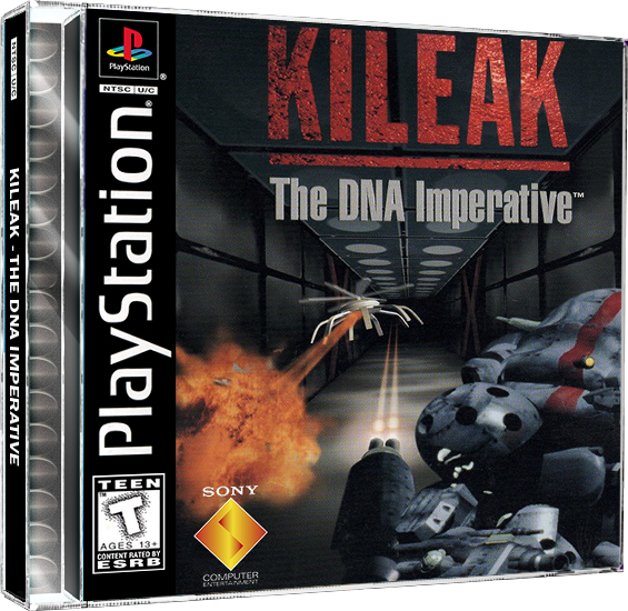 Kileak | NTSC | Playstation | PS1 | En | Reproduction Case and Booklet - NO GAME
