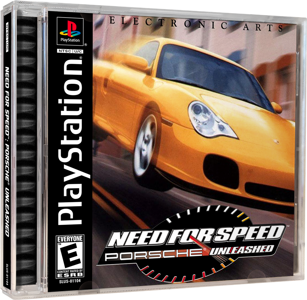 Need for Speed Porsche Unleashed | NTSC | Playstation | PS1 | En | Reproduction Case and Booklet - NO GAME