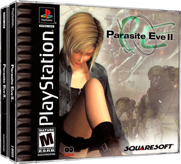 Parasite Eve 2 | NTSC | Playstation | PS1 | En | Reproduction Case and Booklet - NO GAME