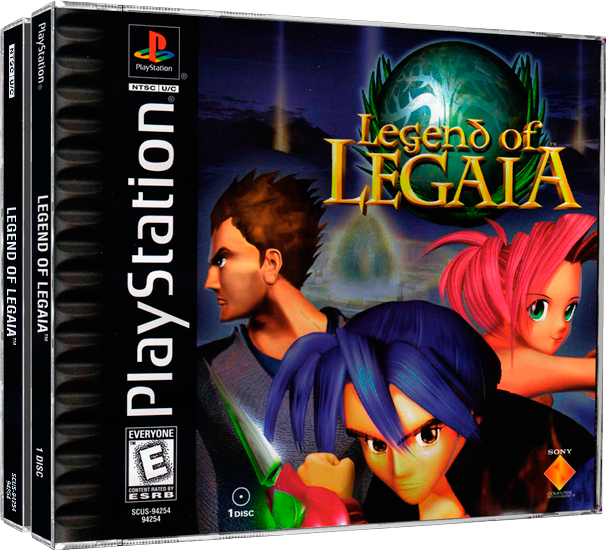 Legend of Legaia | NTSC | Playstation | PS1 | En | Reproduction Case and Booklet - NO GAME