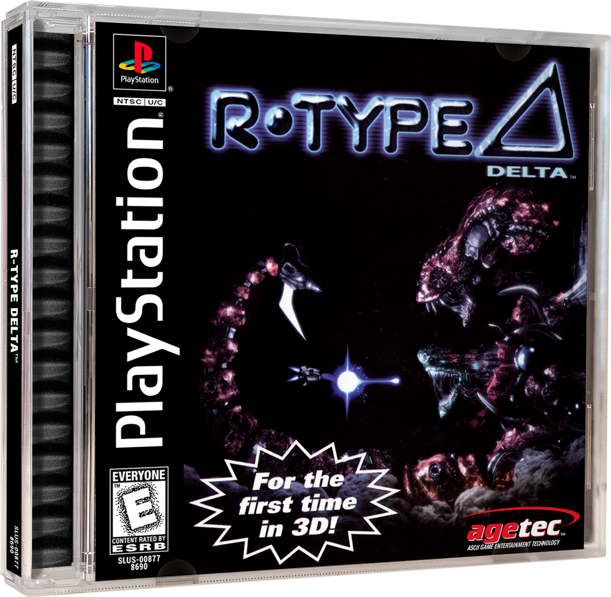 R-Type Delta | NTSC | Playstation | PS1 | En | Reproduction Case and Booklet - NO GAME