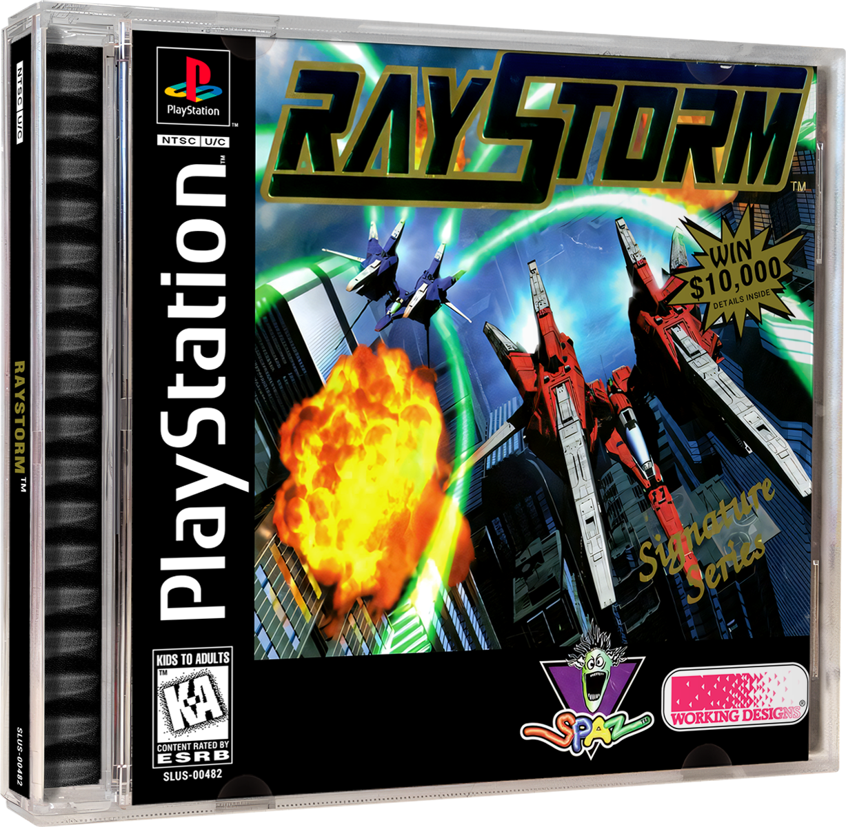 Raystorm | NTSC | Playstation | PS1 | En | Reproduction Case and Booklet - NO GAME