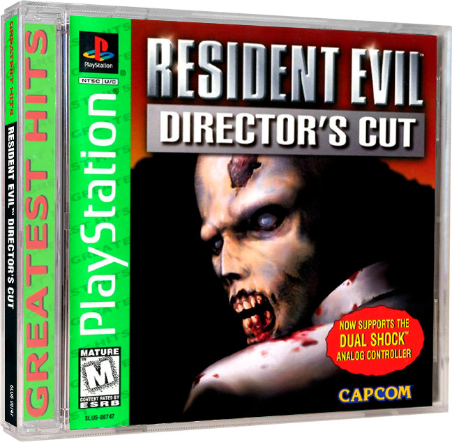 Resident Evil Director&#39;s Cut Greatest Hits | NTSC | Playstation | PS1 | En | Reproduction Case and Booklet - NO GAME
