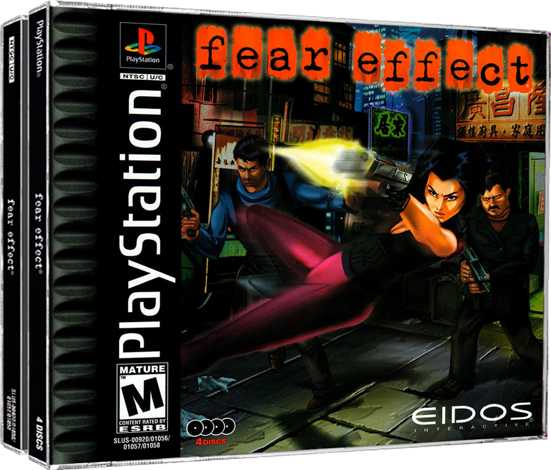 Fear Effect | NTSC | Playstation | PS1 | En | Reproduction Case and Booklet - NO GAME