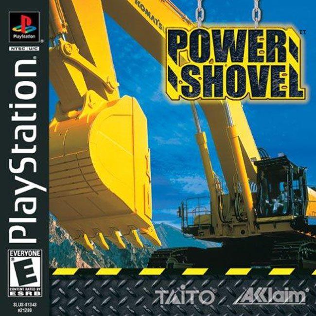 Power Shovel | NTSC | Playstation | PS1 | En | Reproduction Case and Booklet - NO GAME