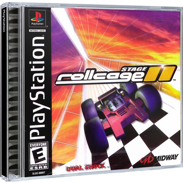 Rollcage Stage 2 | NTSC | Playstation | PS1 | En | Reproduction Case and Booklet - NO GAME