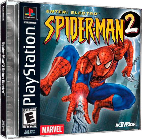 Spiderman 2 | NTSC | Playstation | PS1 | En | Reproduction Case and Booklet - NO GAME