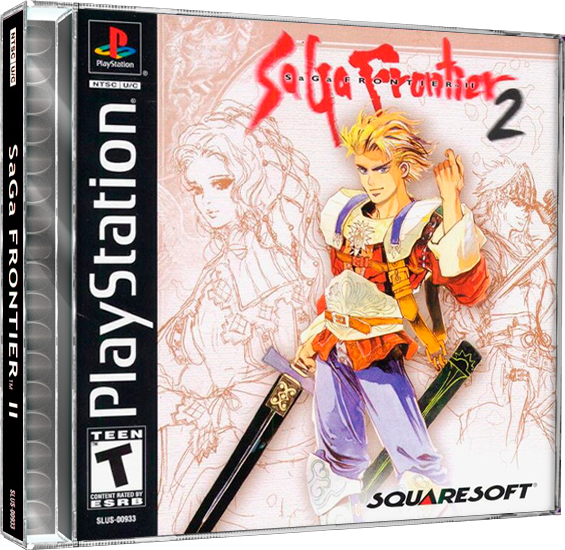 Saga Frontier 2 | NTSC | Playstation | PS1 | En | Reproduction Case and Booklet - NO GAME