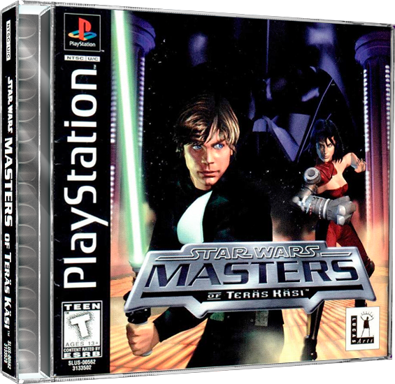 Star Wars Masters of Tersksi | NTSC | Playstation | PS1 | En | Reproduction Case and Booklet - NO GAME