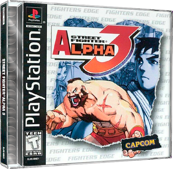 Street Fighter Alpha 3 | NTSC | Playstation | PS1 | En | Reproduction Case and Booklet - NO GAME