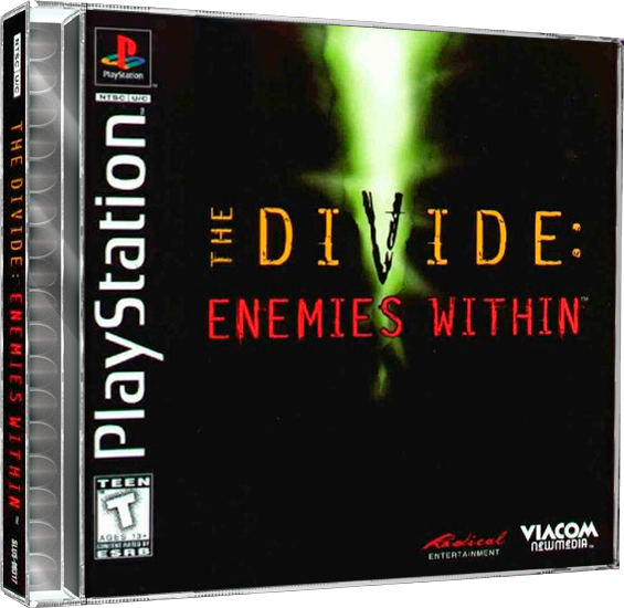 The Divide Enemies Within | NTSC | Playstation | PS1 | En | Reproduction Case and Booklet - NO GAME
