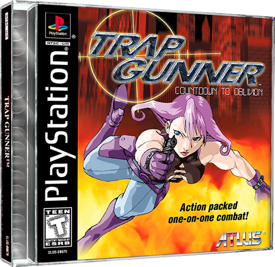 Trap Gunner | NTSC | Playstation | PS1 | En | Reproduction Case and Booklet - NO GAME