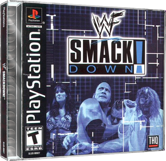 WWF Smackdown | NTSC | Playstation | PS1 | En | Reproduction Case and Booklet - NO GAME