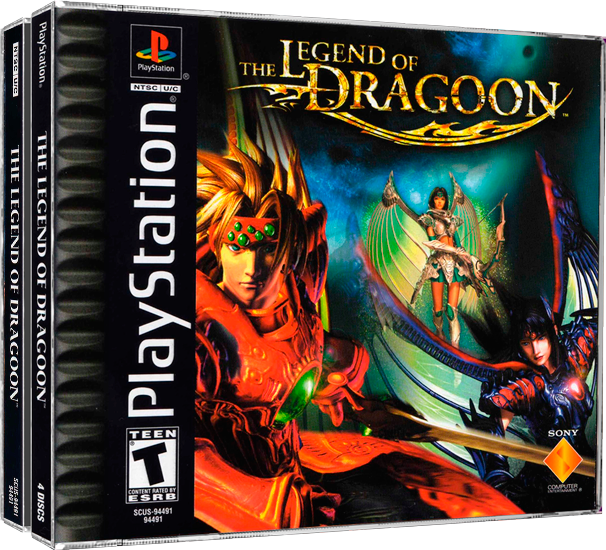 The Legend of Dragoon | NTSC | Playstation | PS1 | En | Reproduction Case and Booklet - NO GAME