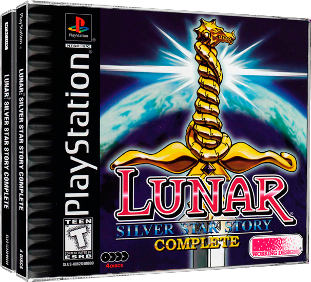 Lunar Silver Star Complete | NTSC | Playstation | PS1 | En | Reproduction Case and Booklet - NO GAME