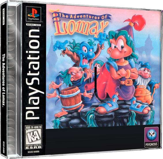 The Adventures of Lomax | NTSC | Playstation | PS1 | En | Reproduction Case and Booklet - NO GAME