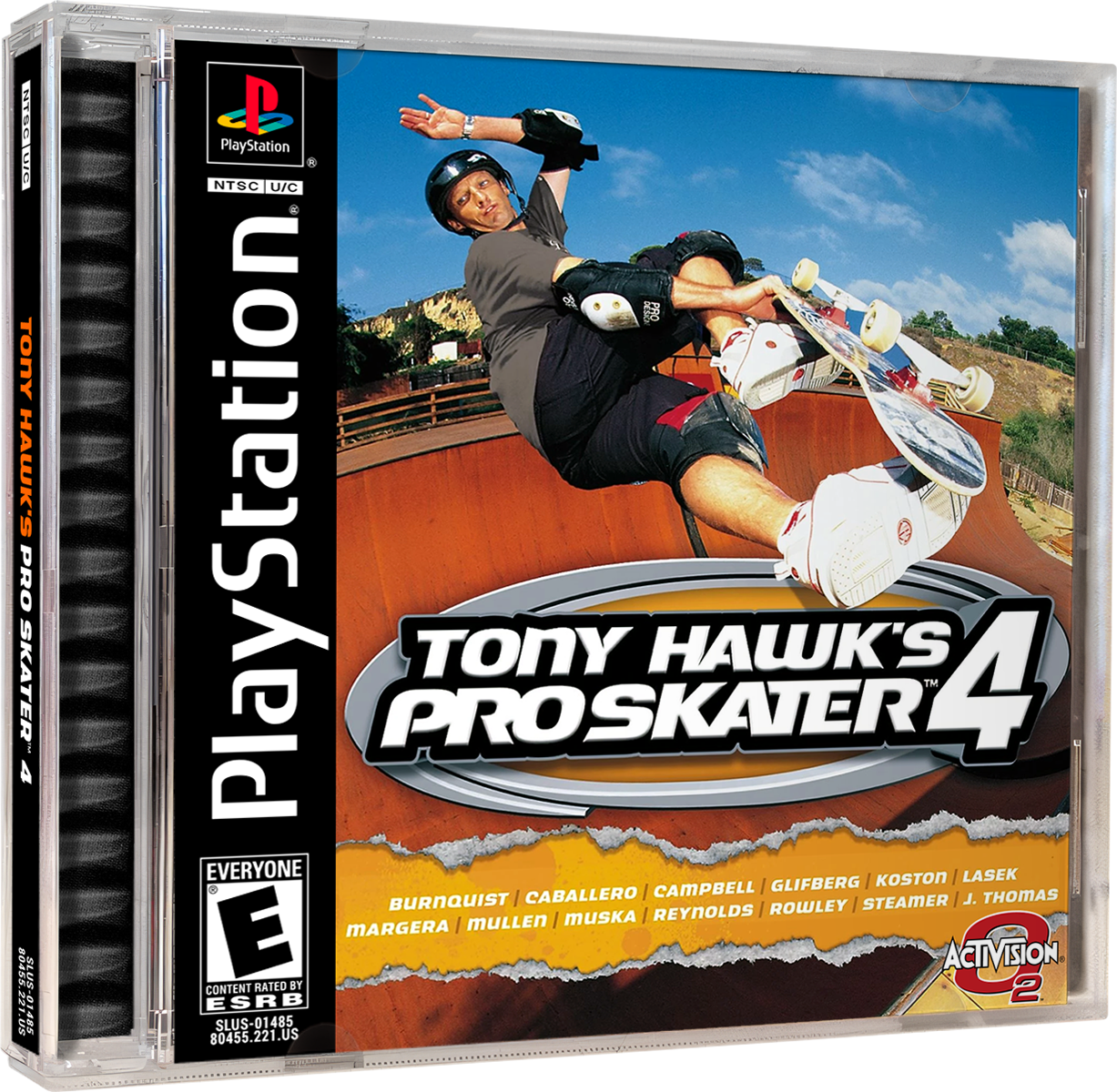 Tony Hawk&#39;s Pro Skater 4 | NTSC | Playstation | PS1 | En | Reproduction Case and Booklet - NO GAME