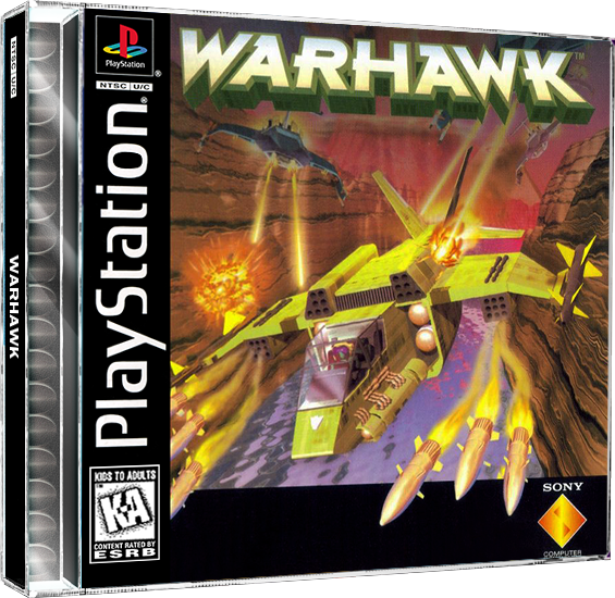 WarHawk | NTSC | Playstation | PS1 | En | Reproduction Case and Booklet - NO GAME