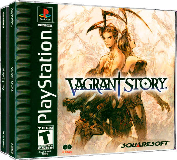 Vagrant Story | NTSC | Playstation | PS1 | En | Reproduction Case and Booklet - NO GAME