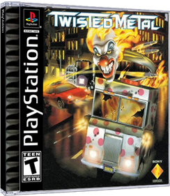 Twisted Metal | NTSC | Playstation | PS1 | En | Reproduction Case and Booklet - NO GAME