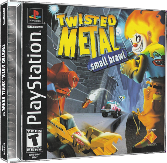 Twisted Metal Small Brawl | NTSC | Playstation | PS1 | En | Reproduction Case and Booklet - NO GAME